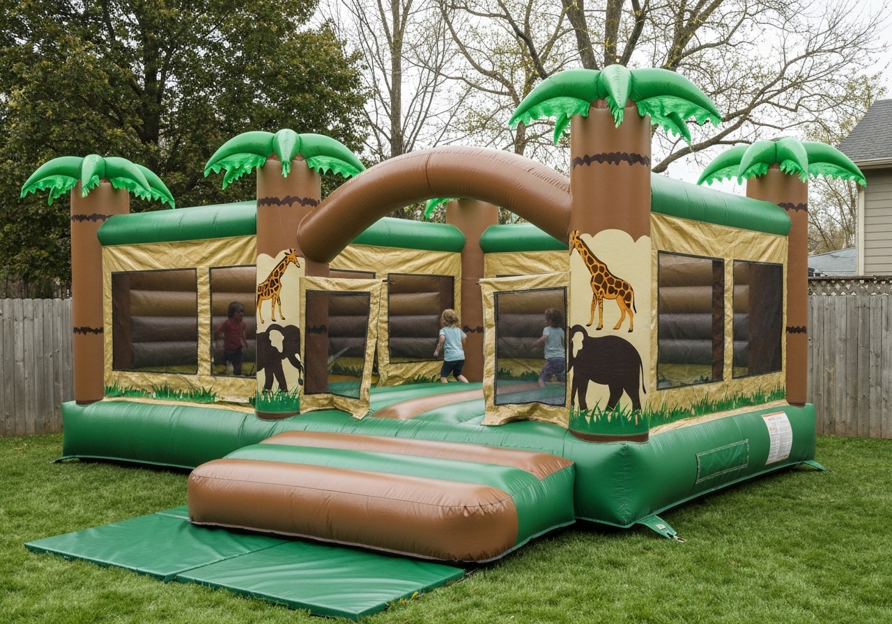 Jungle Safari Blow-Up Tent